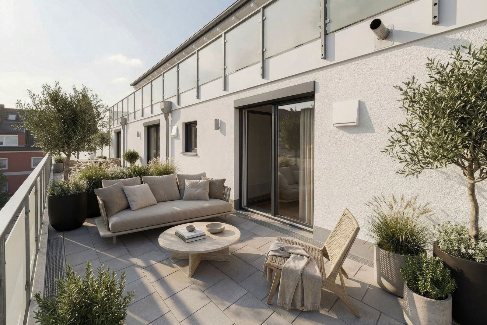 Exklusive 3 ZKB Moderne Terrassenwohnung (BJ.2017)  mit hochwertiger Ausstattung und EBK!