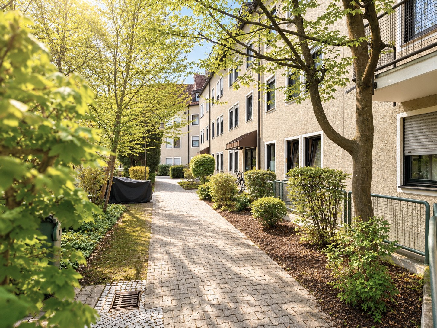 Moderne 2-ZKB mit Dachterrasse in ruhiger Lage direkt am Lech