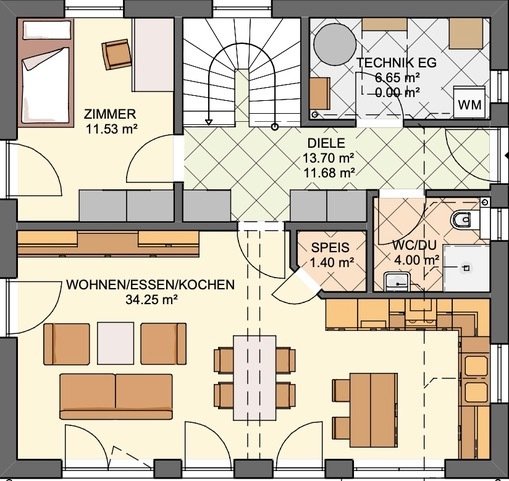 Neubau EFH 2023 kaufen | 804 m² Grundstück | KfW-55 | Garantie | provisionsfrei | Nördlingen Donau-Ries