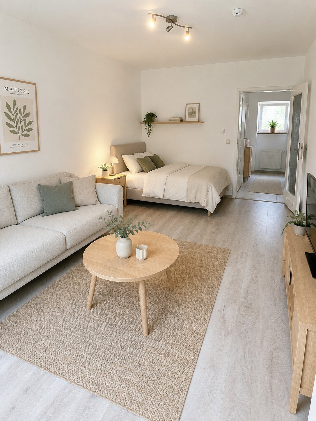Modernes Apartment mit Garten, EBK, Terrasse & Blick ins Grüne