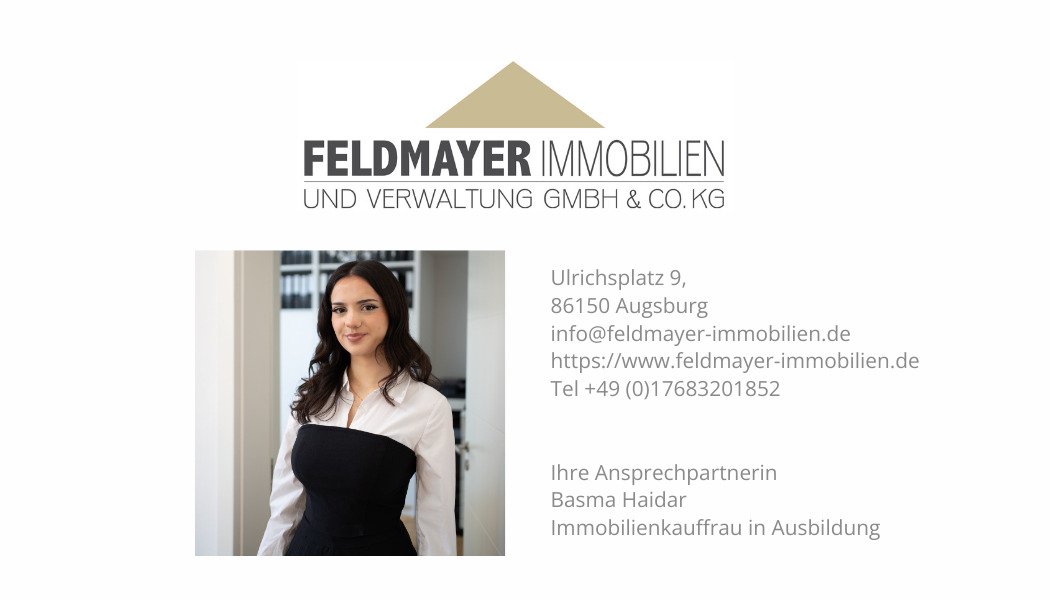 Charmante und vollständig renovierte 5 ZKB Altbauwohnung mit Garten und Zugang zum Schäfflerbach in ruhiger Innenstadtlage
