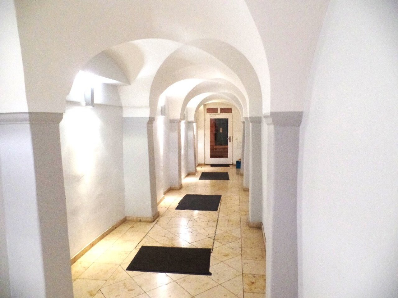 Gewölbe im Eingangsbereich