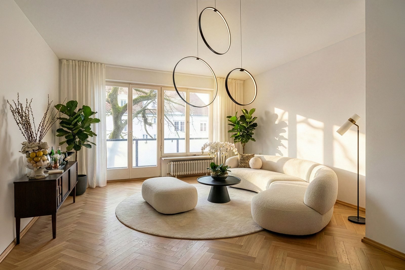 Augsburg: Verkauft! Wohnen im Bismarckviertel: Helle 3 ZKB Altbauwohnung mit Balkon und Garage! 